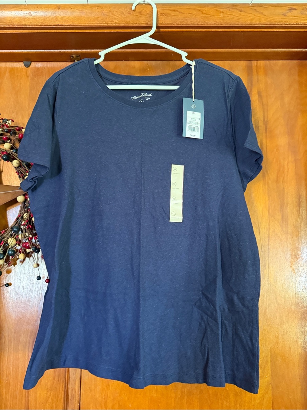 Navy Crew Neck T-Shirt